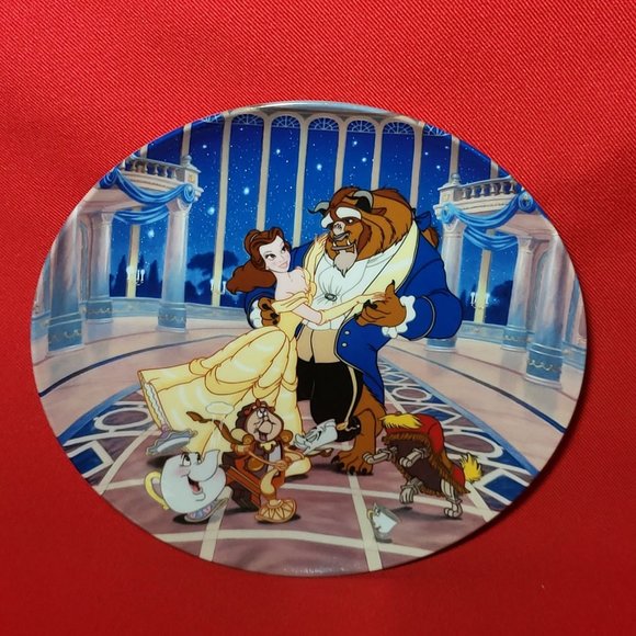 Decorative Plate Loves First Dance Disneys Beauty And The Beast Collector Plate - Picture 2 of 12